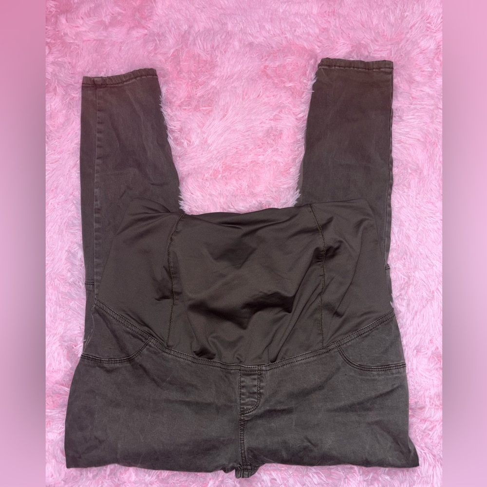 Army Green Maternity Pants - Size 12